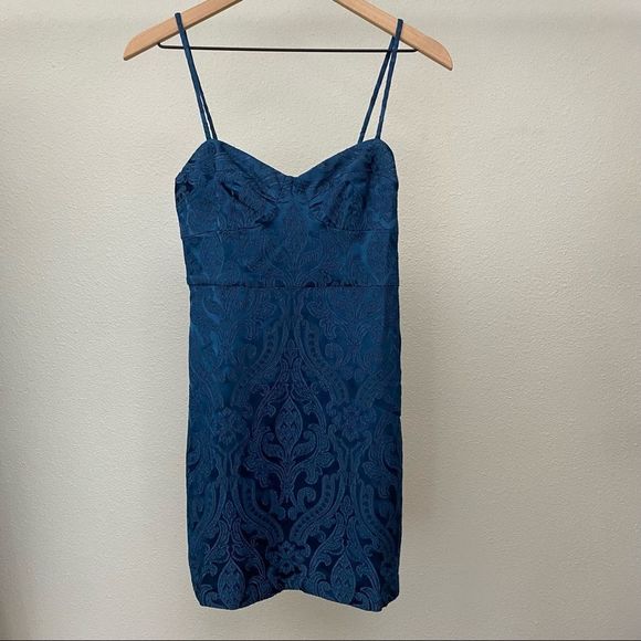 NWT Free People Karla Mini Dress in Jewel - Picture 2 of 6